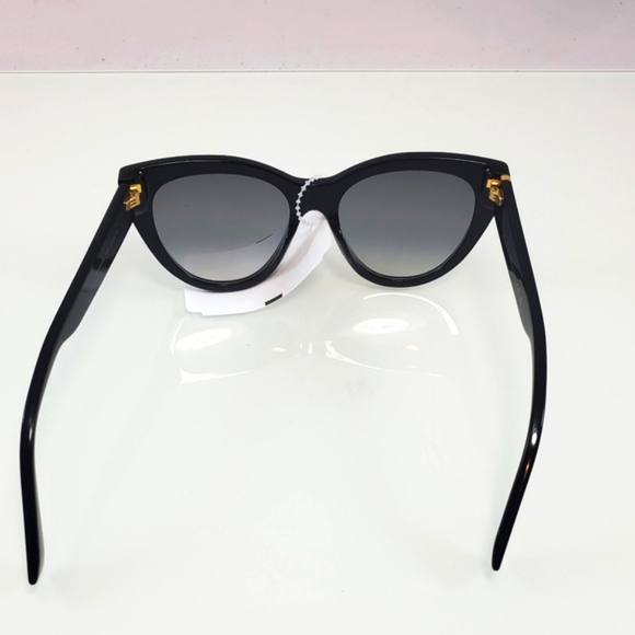 NWD$495 GUCCI GG0460S 001 Black Grey Gradient Cat Eye UV Protection Sunglasses - Picture 13 of 16